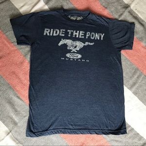 Ford Mustang Ride the Pony tee t-shirt